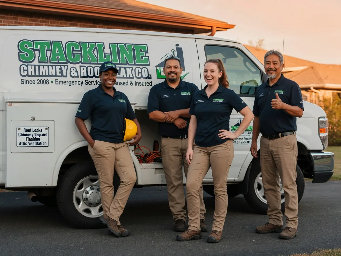 Chimney flashing repair company in Ashford, WA